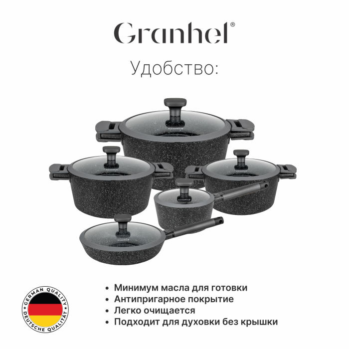 Набор посуды Granhel Nature Series