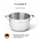 Кастрюля Granhel Stainless steel 18/10 32