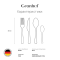 Приборы столовые Granhel Exquisite Stainless Steel