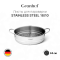 Листы для пароварки Granhel Stainless steel 18/10 34