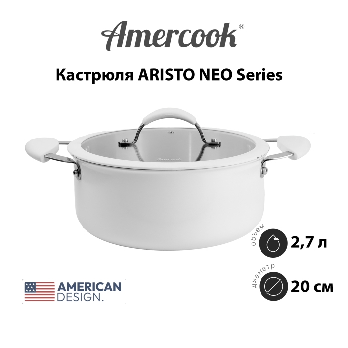 Кастрюля Amercook ARISTO NEO Series 20