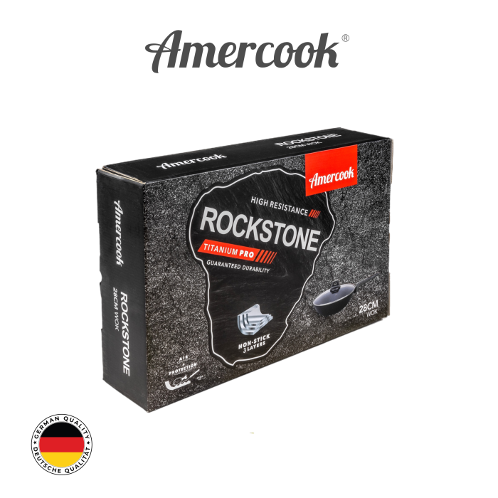  Wok-сковорода Amercook Rockstone Series 28