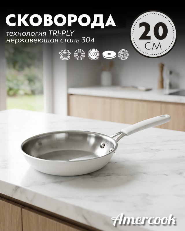 Сковорода Amercook ARISTO NEO Series 20